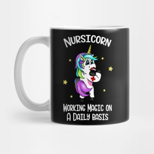 Nurse Unicorn Medical Assistant Nursicorn Scrub Mug